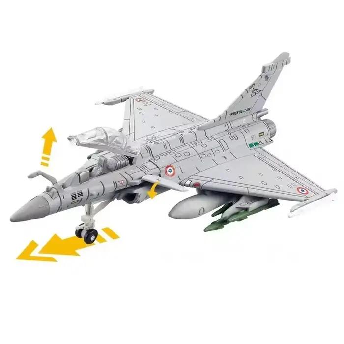 Modèle d'avion de chasse Dassault Rafale, série militaire créative 1:72, décoration pour la maison,