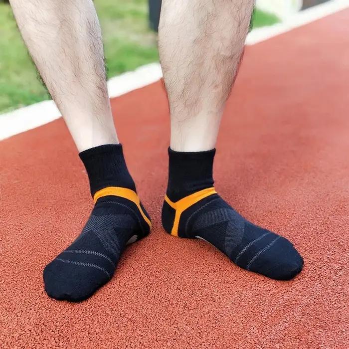 Chaussettes sport homme haute qualité 5 paires - Running hiver respirantes pour chasse et activités outdoor