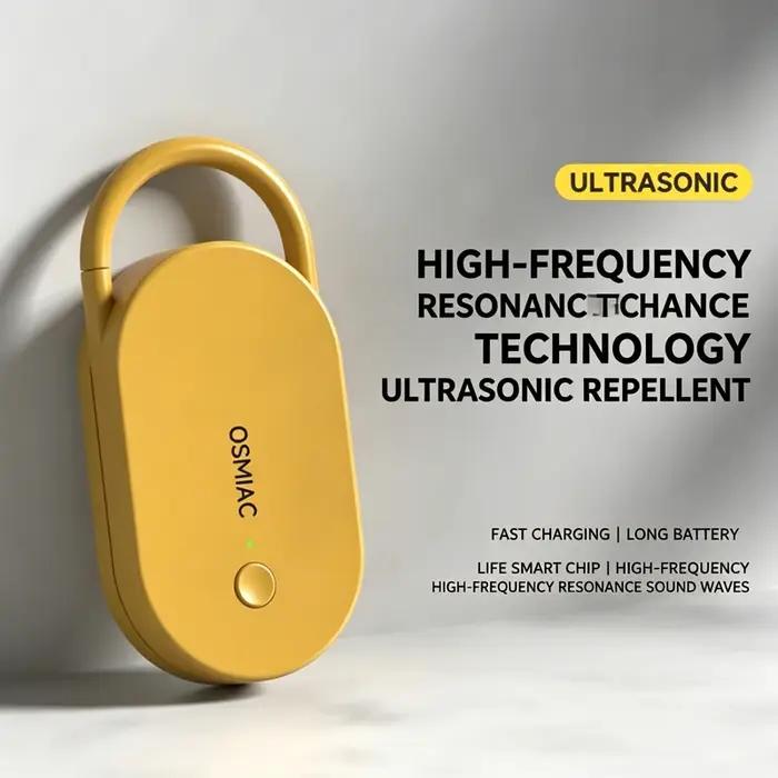Répulsif Portable Ultrasonique Contre les Nuisibles pour Chiens et Chats – Anti-Puces