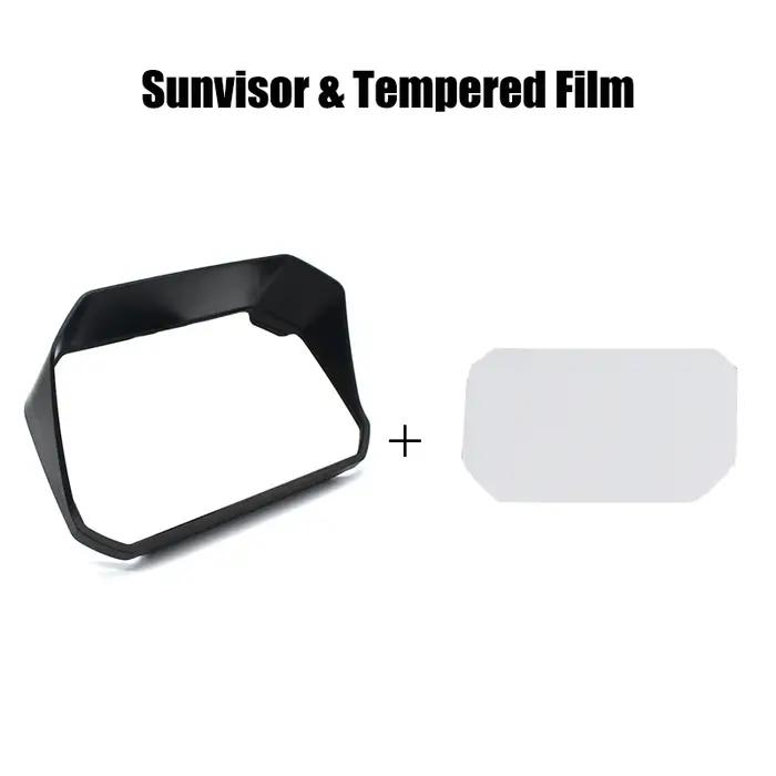 Film en verre trempé HD pour BMW R1200GS R1250GS / Adventure 2018-on C400X 2019 2020 F900R/XR S1000RR/XR F750GS F850GS