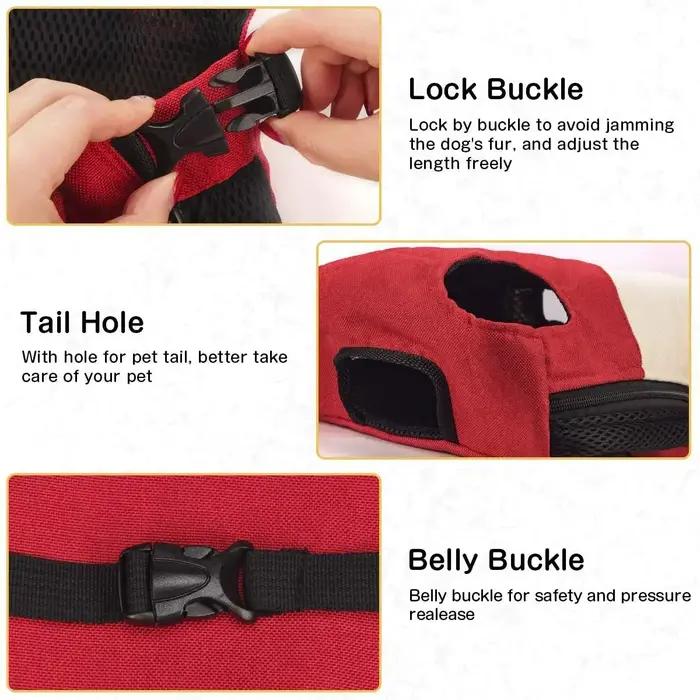 Sac à dos en toile Oxford pour animaux de compagnie, sacs à dos pour chiens et chats, sacs à dos universels pour toutes les saisons et races