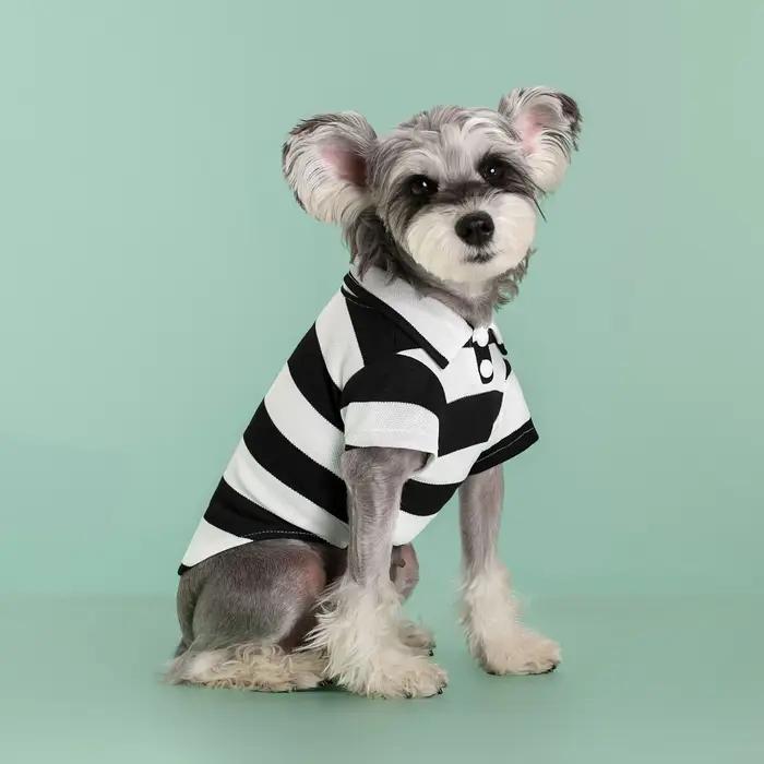 Polo pour chien, t-shirt décontracté respirant pour l'été