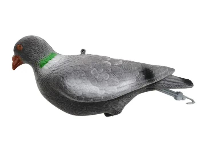 Leurre pigeon plastique 5 ou 2 pièces pour chasse au pigeon et décoration jardin