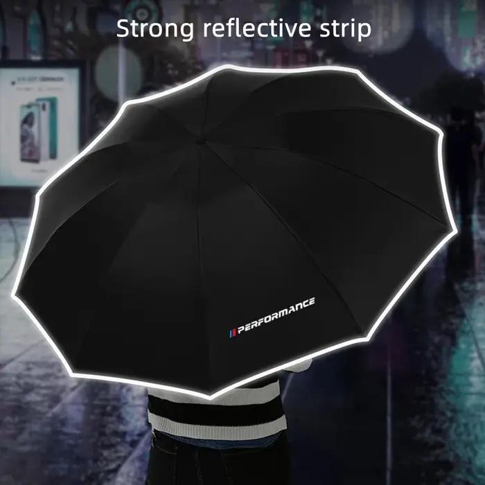 Parapluie existent avec Rayures de Moulage, Lumière LED, pour BMW X5 E53 E70 F15 G05 X6 E71 E72 F16
