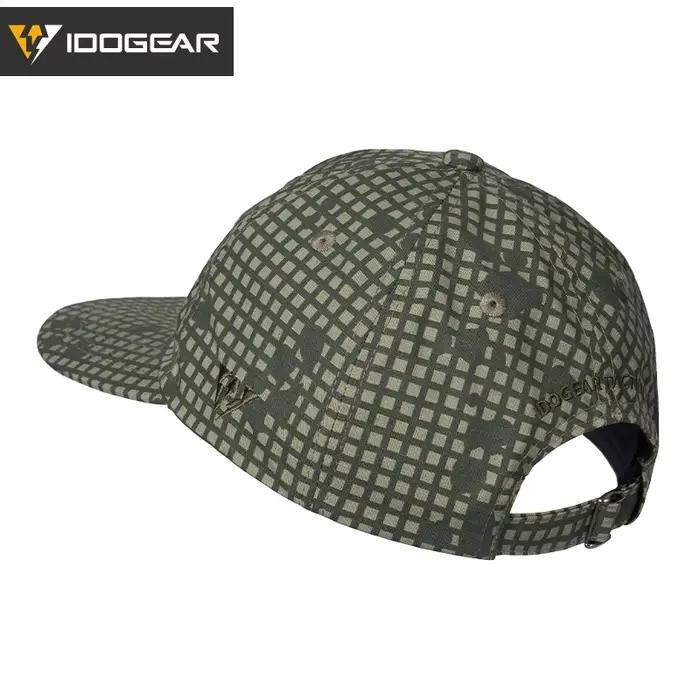 Casquette tactique IDOGEAR unisexe respirante pour chasse et sport - Réglable et absorbante