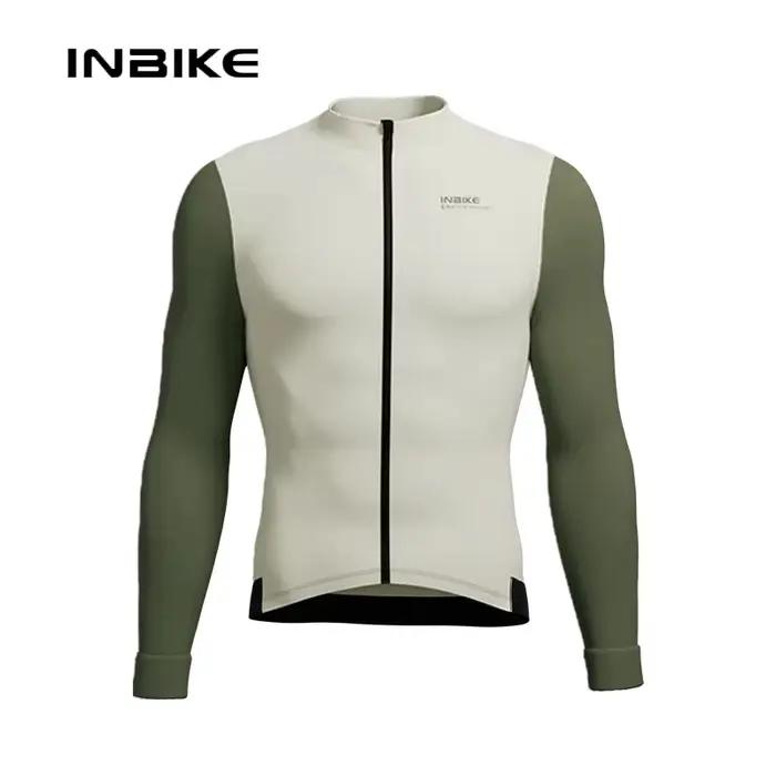 INBIKE hiver vestes de cyclisme pour hommes thermique polaire vélo maillot pour temps froid équitati