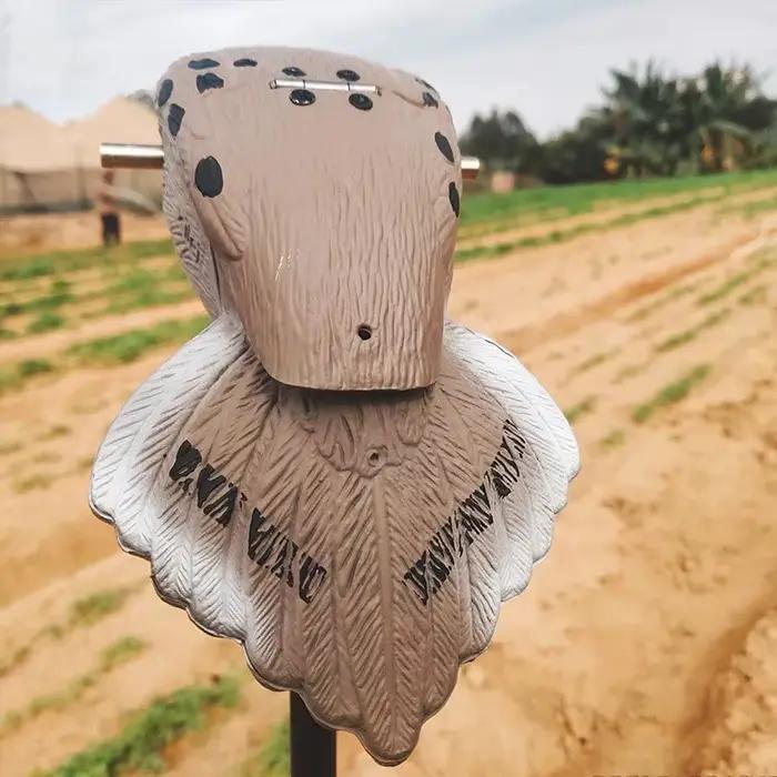 Leurre canard électrique télécommandé avec ailes rotatives - Appât de chasse réaliste pour jardin