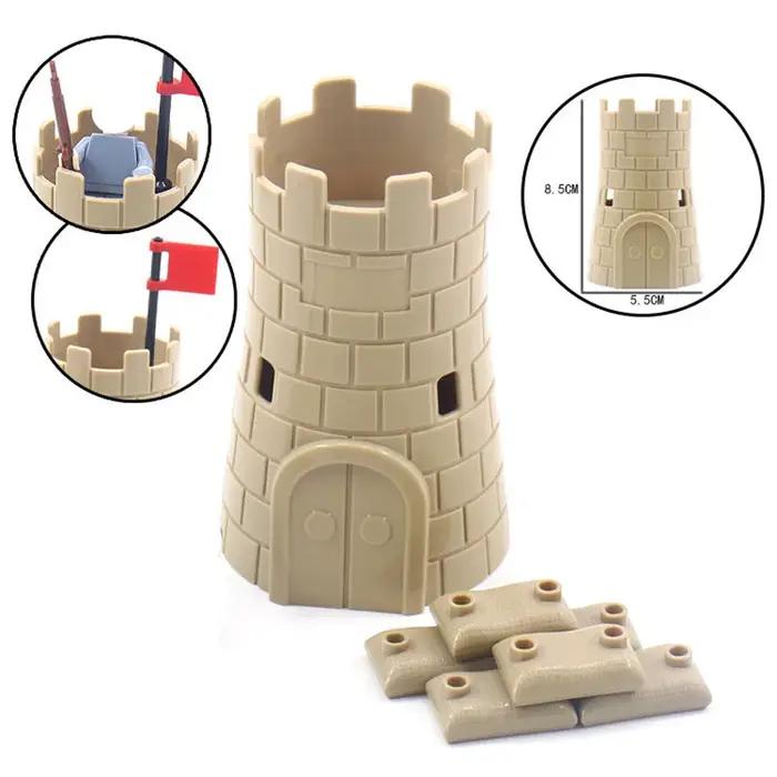 Pièces d'armes militaires, blocs de construction compatibles avec les armes, accessoires pour soldats, jouets de construction pour garçons, cadeaux d'anniversaire