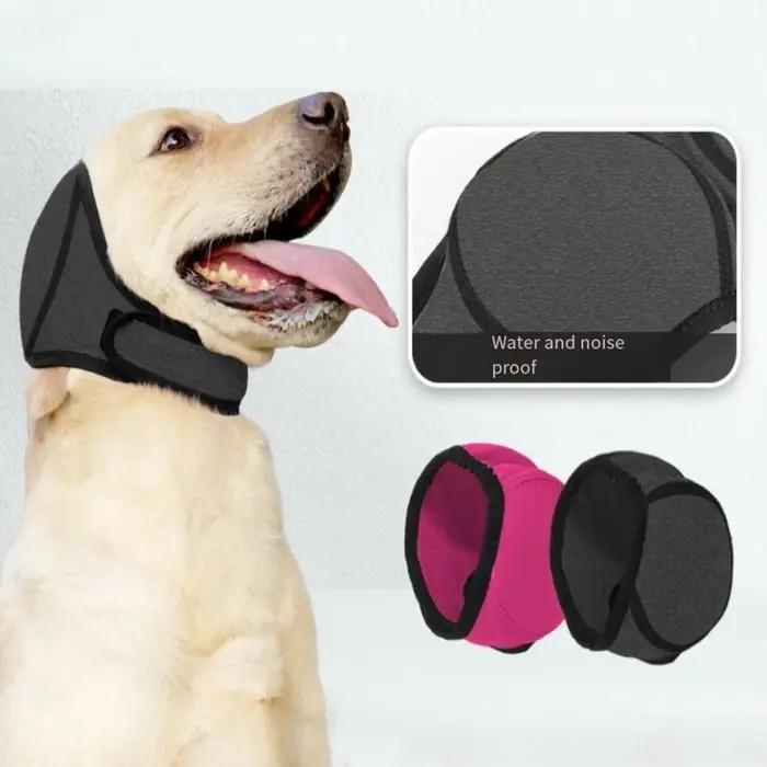 Couvre-oreilles pour chien réduction du bruit protection auditive anti-bruit apaisant étanche réglable pour animaux de compagnie toutes saisons occasions spéciales concerts feux d'artifice orages chiens chiots chiens de compagnie chiens de grande taille chiens de petite taille chiens de taille moyen