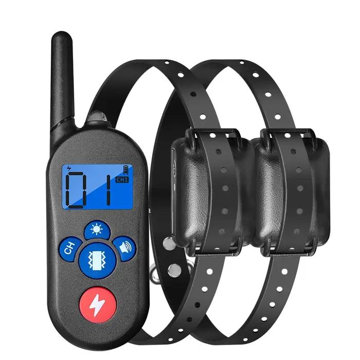 Collier de dressage pour chien avec télécommande