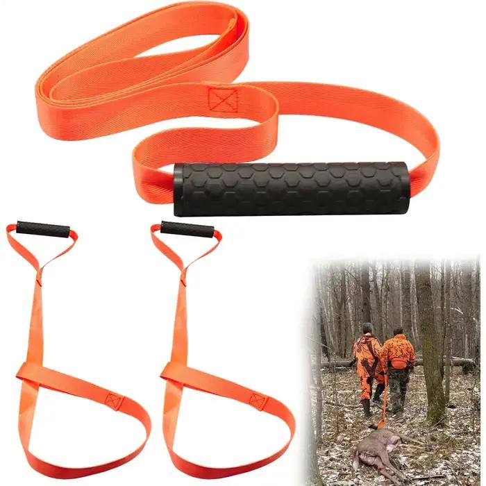 Harnais traction cerf durable ceinture chasse poignée portable corde bande multifonction ferme extérieur