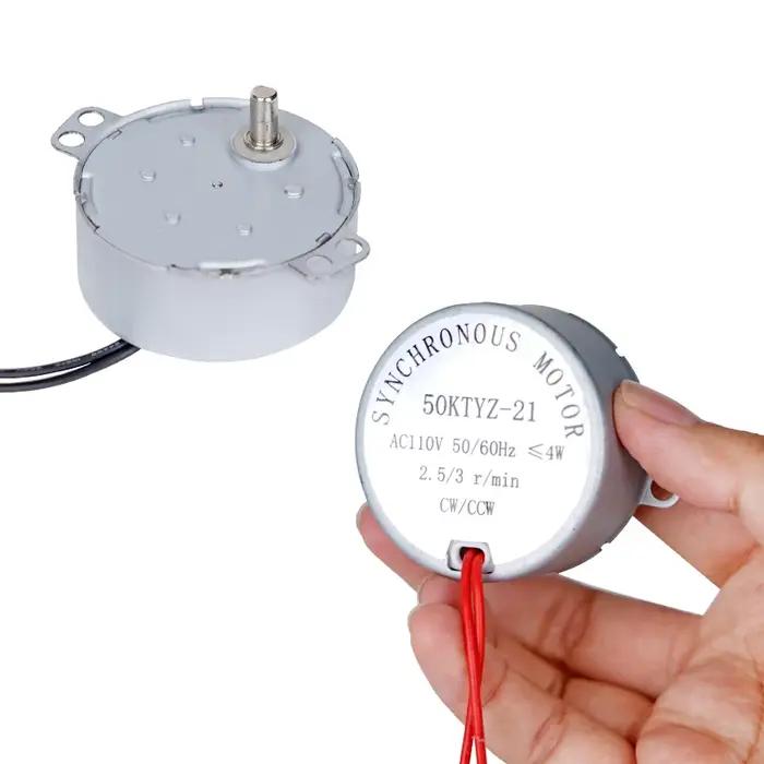 Moteur de tournage d'œufs 110V/220V/AC12V, incubateur 50HZ, moteur de tournage automatique d'œufs, m