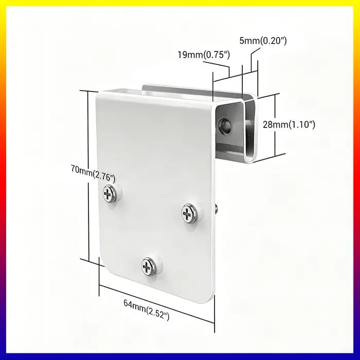 Support de gouttière extérieure étanche pour caméra de sécurité compatible SoloCam S340 et Cam S330 installation facile résistance aux intempéries sécurité maison surveillance protection installation durable