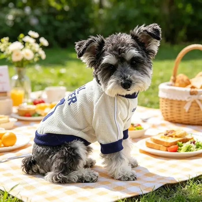 Gilet sportif vintage pour animaux de compagnie