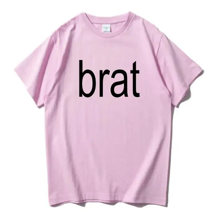 Charmovies-Économie Shygirl pour hommes et femmes, XCX avec invité spécial, Album Brat, Vêtements rétro, Streetwear esthétique unisexe, Économie en coton