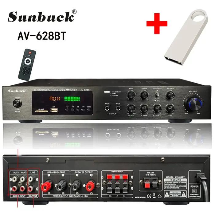 Amplificateur de puissance Bluetooth 110/220V 2000W
