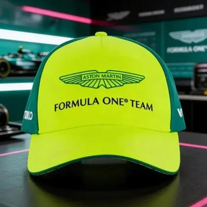 Casquette Fernando Alonso equipe Aston Martin F1 2025 Grand Prix Espagne Royaume Uni Miami Singapour Vegas occassionnels sports événements musicaux festival collectible f1 passion