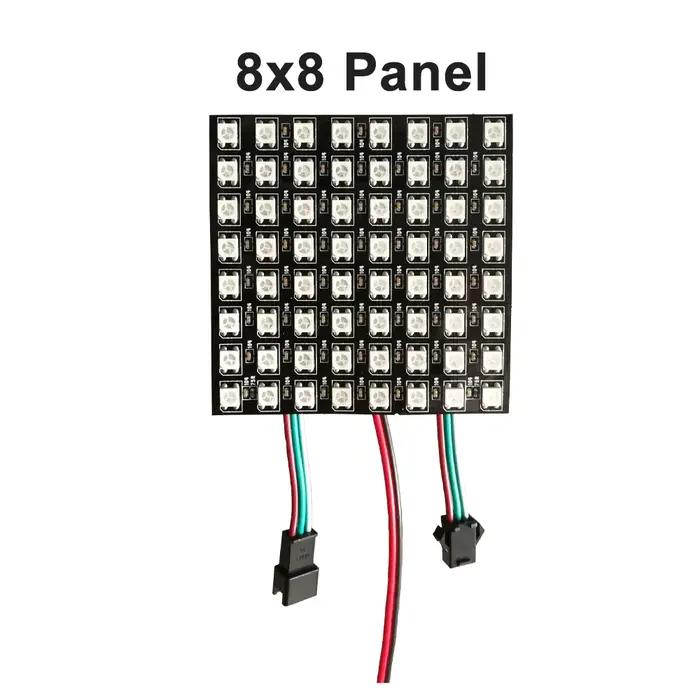 Panneau LED adressable individuellement DC5V WS2812B