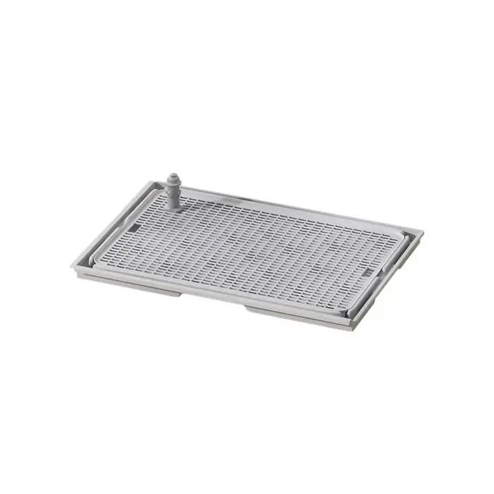 Bac à urines anti-accroupissement pour chien, plat, 1 pièce, 42*28.5*2cm, fixation rapide, pour chie
