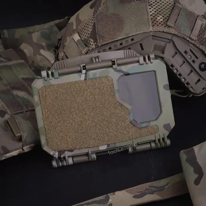 Boîte de rangement tactique V2 PLUS pour plaque de protection chasse airsoft équipement