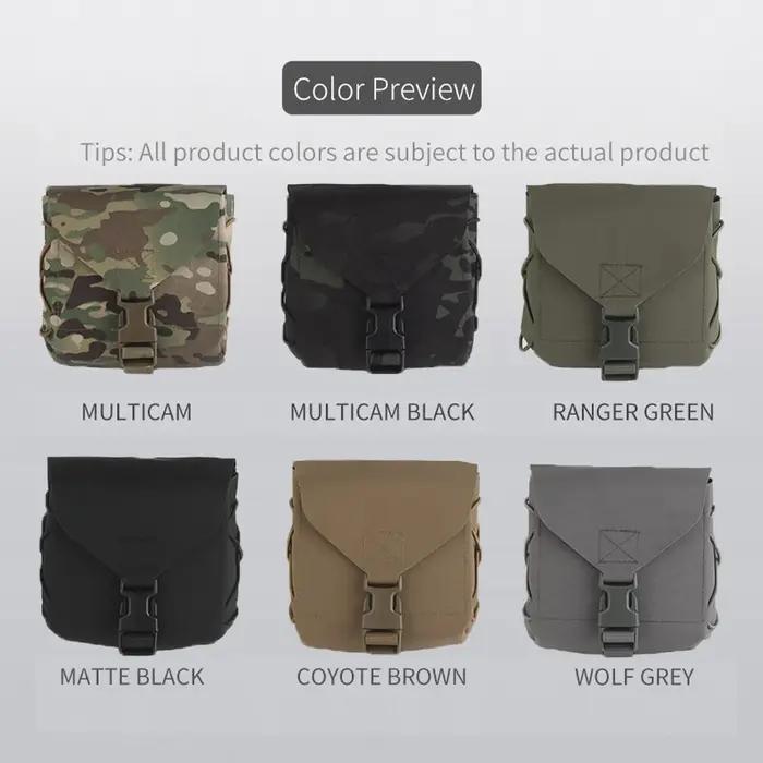 Poche utilitaire tactique ARC grande capacité MOLLE pour chargeurs 5.56 7.62 et accessoires chasse airsoft