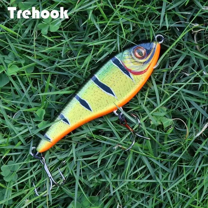 TREHOOK 21g 9cm Rattlin Vib leurre de pêche coulant Jerkbait Wobblers brochet leurres artificiels pour matériel de pêche leurre Jerk appât Pesca