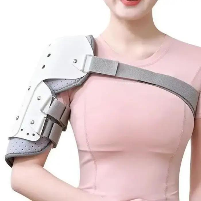 Attelle de soutien pour le haut du bras résiliente et respirante pour la rééducation des fractures de l'humérus et des blessures des épaules