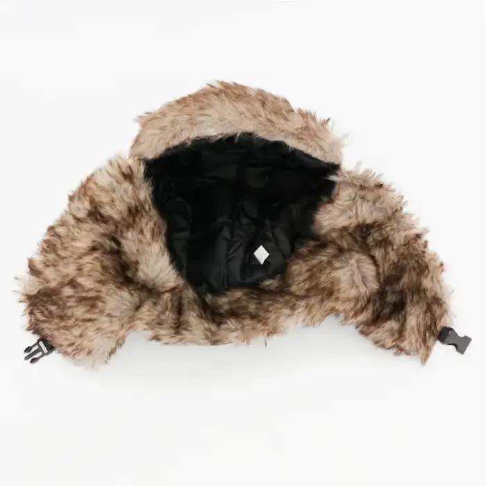 Chapeau trappeur russe ushanka fourrure hiver chasse ski pêche - Bomber hat avec rabats d'oreilles chauds
