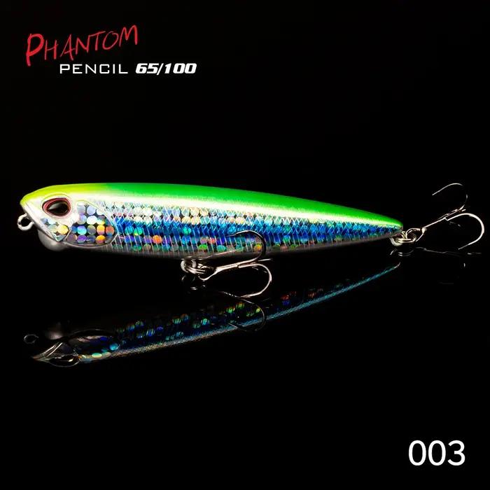 Hunthouse REALIS crayon 65 flottant Stickbait leurre de pêche 65/100mm 5.5/14.5g WTD Action avec son Pesca matériel