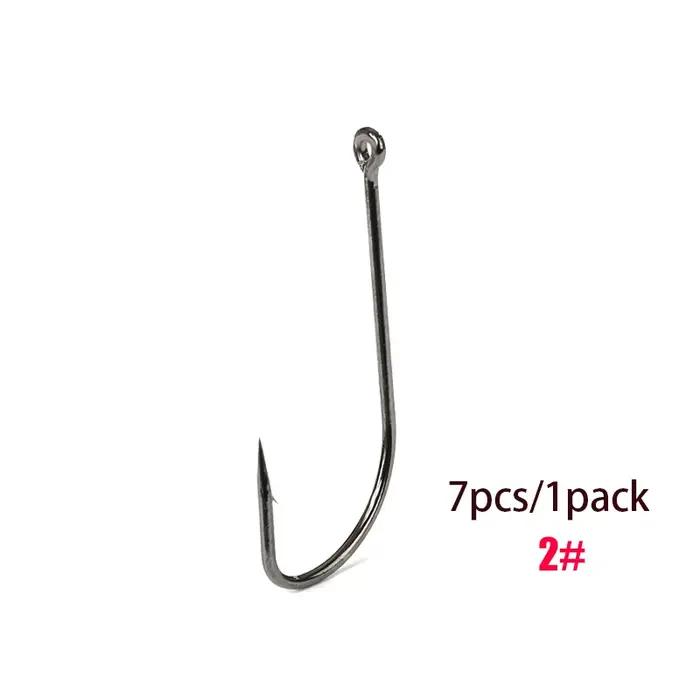 Gamakatsu F314 hameçons de pêche crochet de pêche à l'aiguille fait à la main avec de grands yeux bateau pêche en haute mer hameçons de pêche en eau salée Pesca