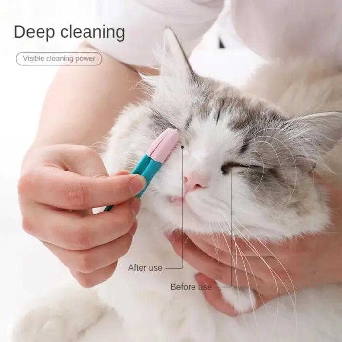 Nettoyant pour les yeux pour animaux de compagnie