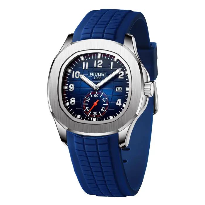 Montre sport luxe pour homme étanche lumineuse date automatique AQUANAUT quartz