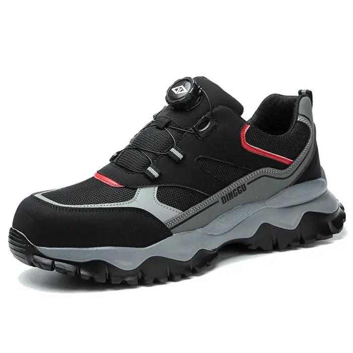 Chaussures de sécurité légères et respirantes avec embout en acier, Anti-perçage, conception Anti-éc