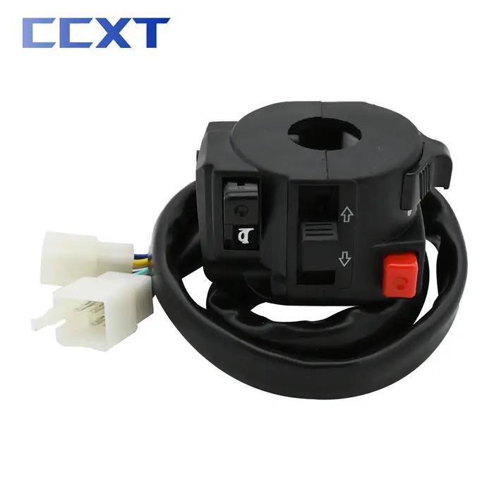 Interrupteur de feu de moto, bouton de clignotant, klaxon, pour ATV, Motocross, Scooter, KTM, Honda,
