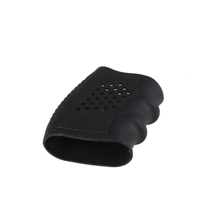 Manchon de couverture de gant de poignée en caoutchouc pour pistolet tactique, pistolets antidérapan