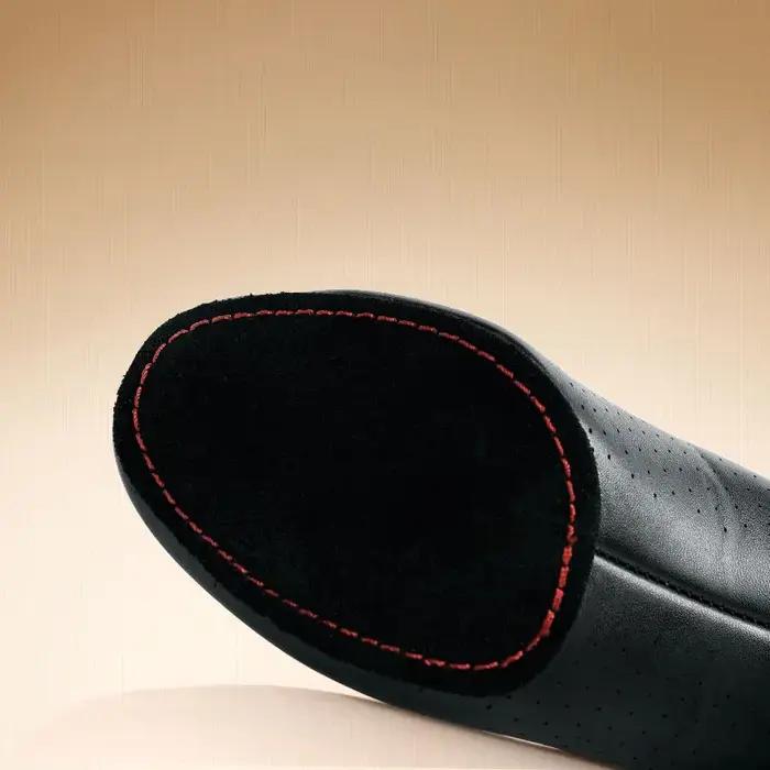 Hommes chaussures de danse latine garçons noir talons bas chaussures de danse de salon Tango Salsa R