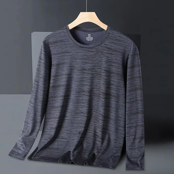 T-shirt d'été pour homme à manches longues