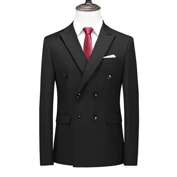 Costume de smoking croisé pour homme