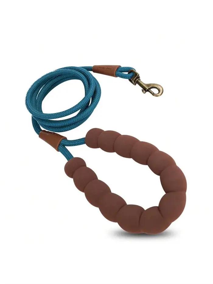 Laisse pour animaux de compagnie DL001-1pc pour chien pour l'extérieur, conception à poignée souple,