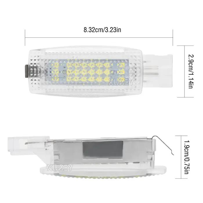 2x Canbus LED pare-soleil intérieur vanité miroir lumière voiture dôme plafonniers pour VW Golf 4 5
