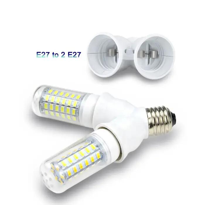 Support de Base de lampe LED E27 E14 E12 GU10 G9 B22 MR16, raccords de convertisseur EU US, adaptate