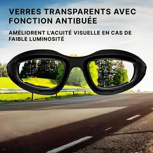 Lunettes de tir polarisées C5 - 4 verres interchangeables pour chasse et airsoft - Protection sécurité optimale
