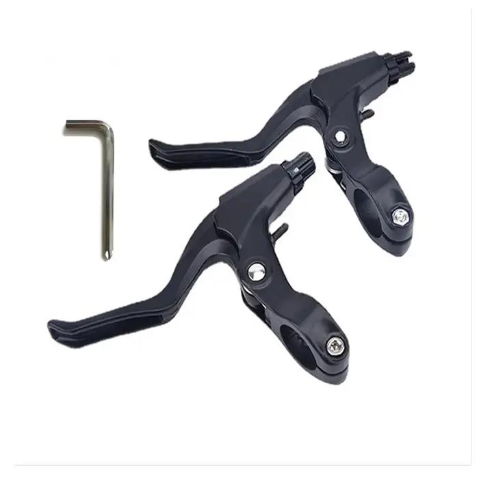 Kit de freins V pour VTT et BMX, ensemble de freins à étrier VTT AL à traction linéaire avec plaquettes de frein, levier, câble et outil d'installation, noir