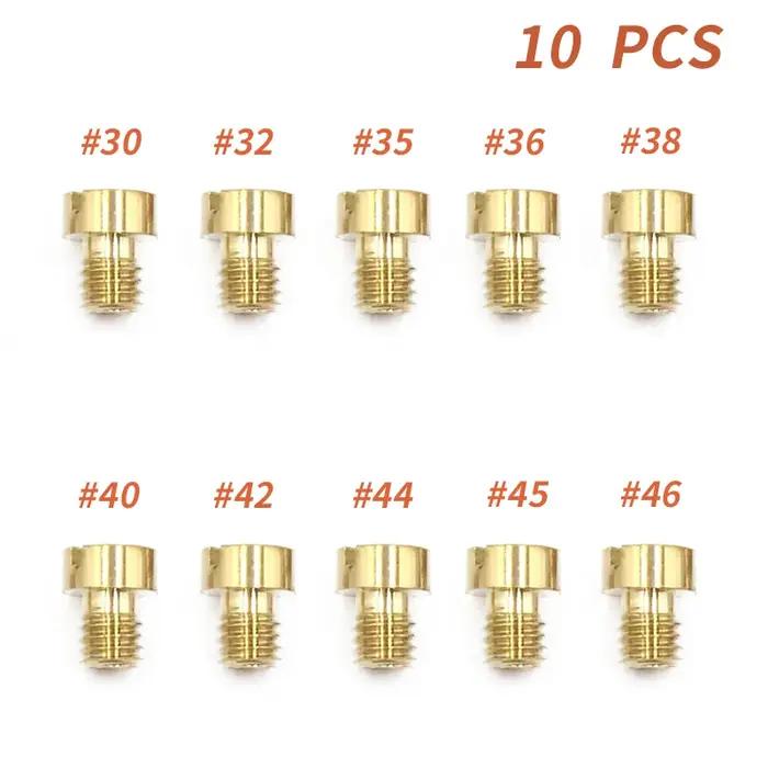 Jet principal de carburateur M5 pour Dellorto SHA SHB UA UB PHBG VHB-CS VHBT-CS # 30-140 Kits de Jet pilote de carburate