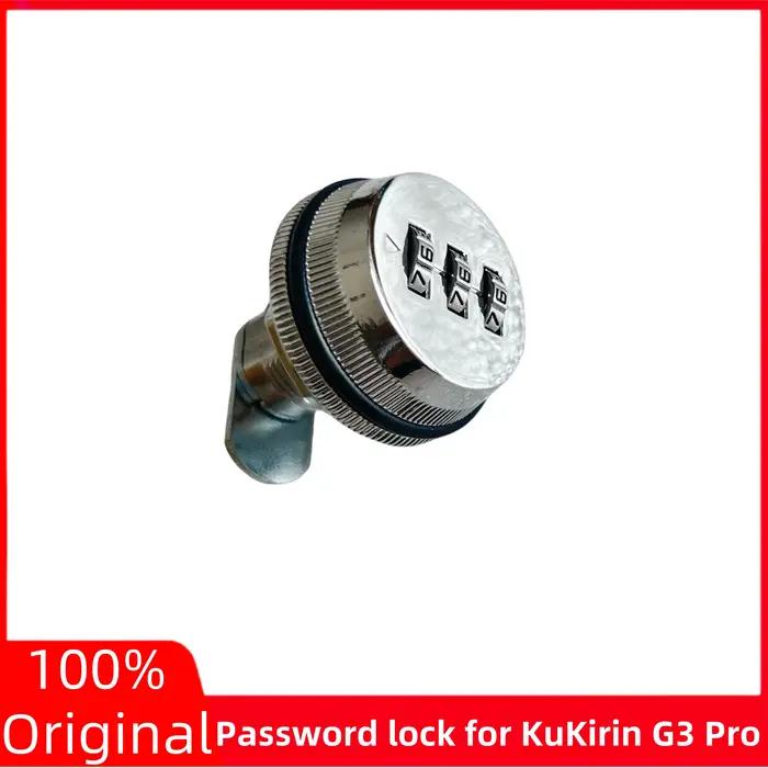 Verrou de sécurité antivol pour trottinette électrique KUGOO KuKirin G3 Pro G4 Max accessoire d'origine sécurisation mot de passe occasionnels trajets urbains