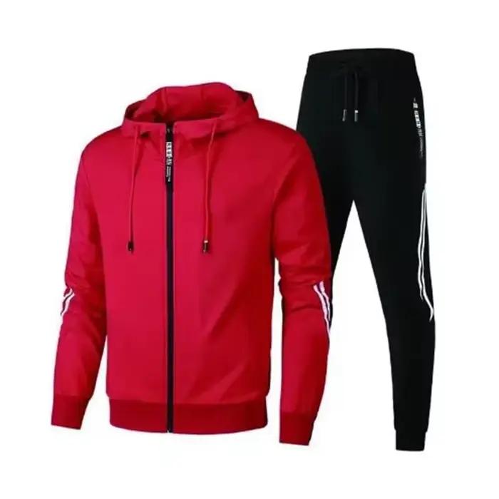Ensemble pour hommes pull sweat à capuche survêtement à manches longues haute qualité sport costume 2025 extérieur quoti