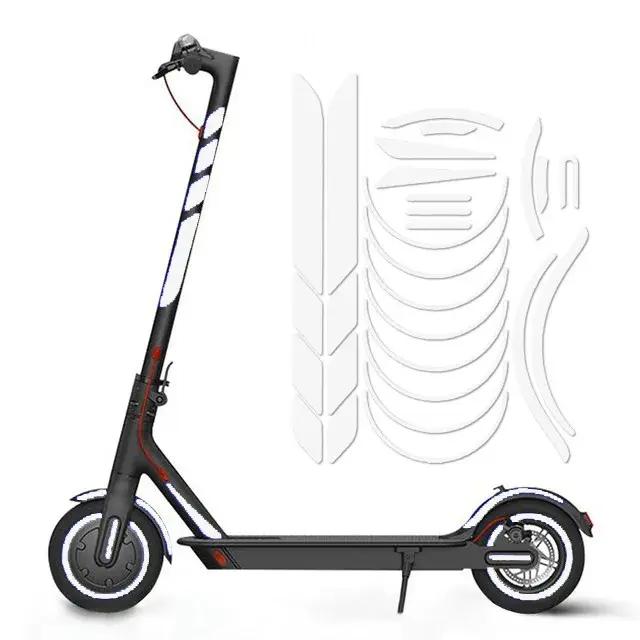 1 ensemble d'autocollants réfléchissants pour roues