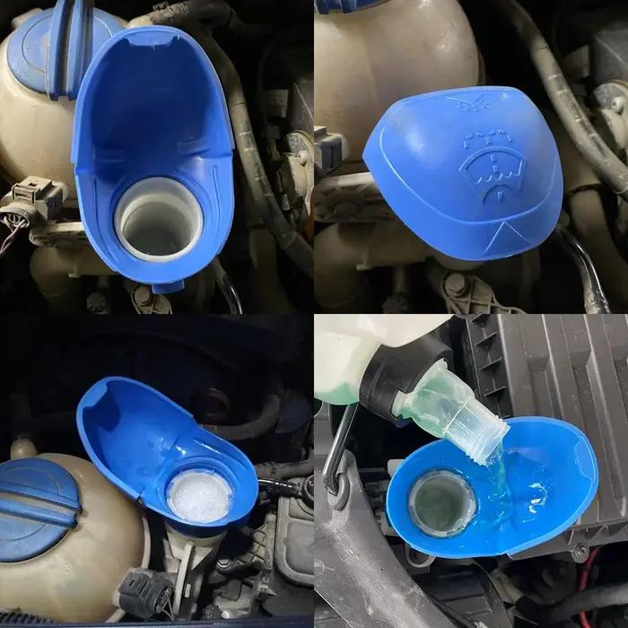 Couvercle d'essuie-glace de réservoir de voiture pour VW Passat, bouchon de remplissage, entonnoir d