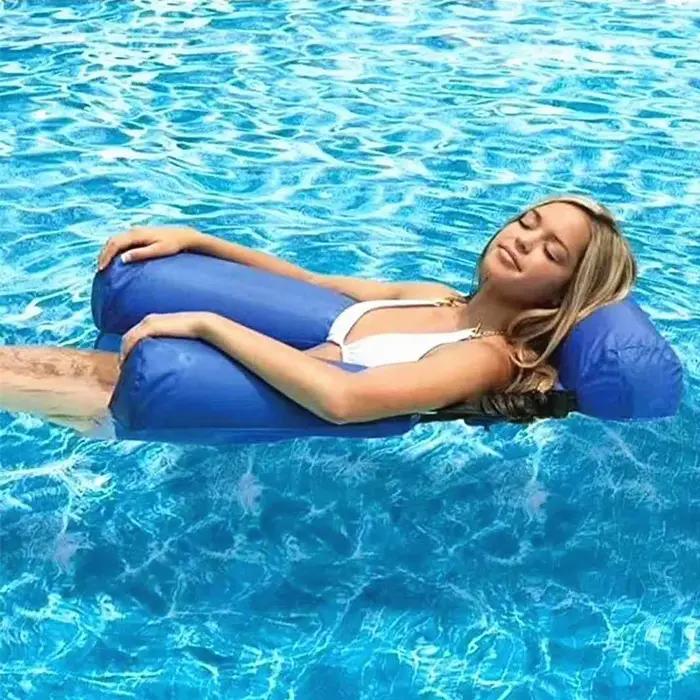Matelas gonflables eau natation hamac chaises longues piscine jouets de sport tapis flottant jouets