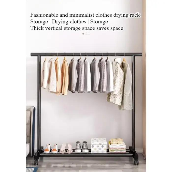 Séchoir à linge vertical mobile pour balcon domestique